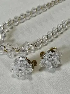 ネックレス イヤリング セット アンティーク 昭和レトロ ビンテージ