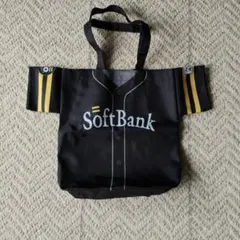 福岡ソフトバンクホークス ユニフォーム型トートバッグ