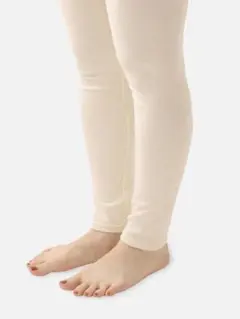 靴下屋　Tabio　縫製綿裏起毛レギンス10分丈