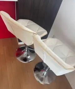 ホワイト ダイニングチェア カウンターチェア