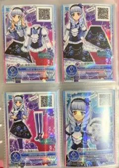 データカードダス アイカツスターズ!! 白銀リリィ SPR 3枚セット