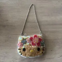 【激レア品】ハローキティ ビーズポーチ