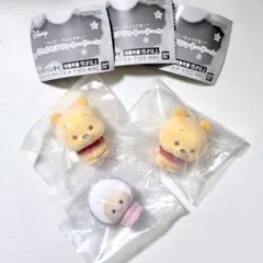 ふわふわフロッキードール くまのプーさん ヤングオイスター 3個セット