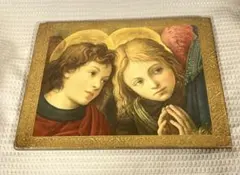聖母子と天使の油彩画（クラシック） 聖母子と天使の油彩画（クラシック） - メルカリ
