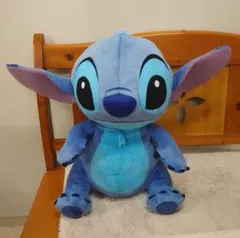 【新品・未使用】スティッチ・グランデぬいぐるみ・赤いほっぺのおすわりver.
