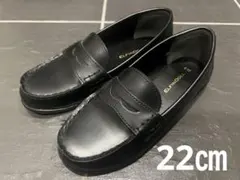 니시마츠야 엘핀돌 로퍼 블랙 22.0cm
