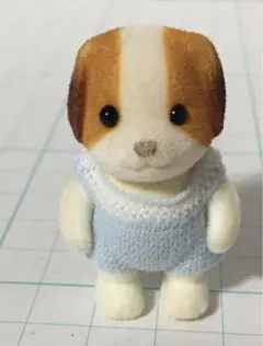 シルバニアファミリー　シフォンイヌの赤ちゃん　旧ロンパース　旧タイプ