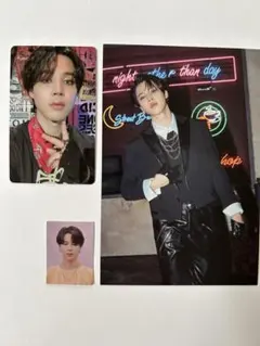 BTS JIMIN シーグリ 2022 トレカ ポスカ 証明写真