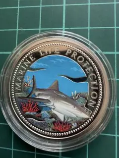 2022年 ニウエ 「タク タイマイ・カメ」純銀1オンス 銀貨 クリアケース
