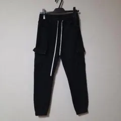 Satellite サテライト カーゴジョガーパンツ 黒 ブラック BLACK