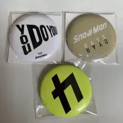 SnowMan 特典セット 缶バッジ ミラー