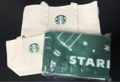 スターバックス 2022 　トートバッグ&ミニブランケット