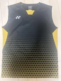 トナミ運輸】YONEX バドミントン ノースリーブシャツ 黄色 - メルカリ