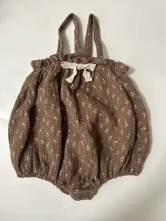 Bebe Holic 花柄ロンパース Lサイズ