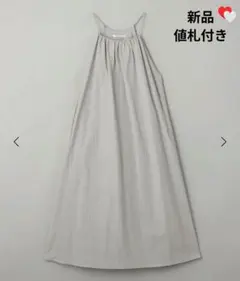 新品未使用タグ付き】OLUN ボリュームキャミワンピース 完売品Sサイズ