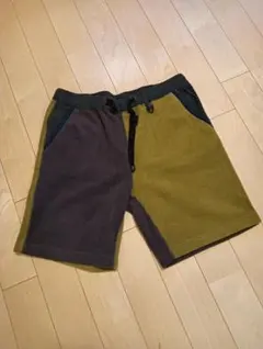 Columbia フリースショートパンツ オリーブグリーン/ダークグレー