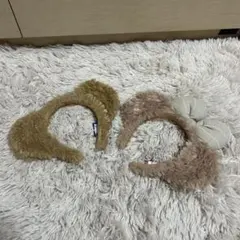 ダッフィー　シェリーメイ　カチューシャ　2点セット