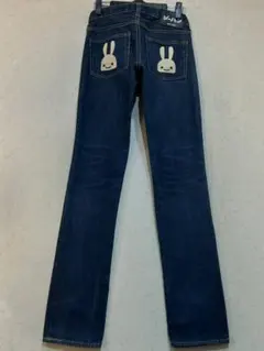 CUNE ダークブルー ストレートデニム 希少36インチ CUNE ダークブルー ストレートデニム 36