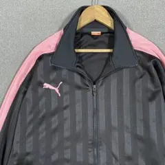 美品✨ PUMA トラックジャケット 【L】ピンク×グレー プージャ y2k