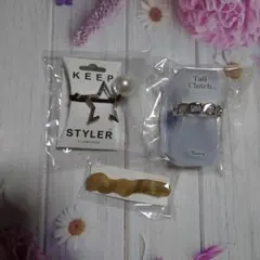【新品】ヘアアクセサリー☆テイルクラッチ☆ヘアゴム　まとめ売り