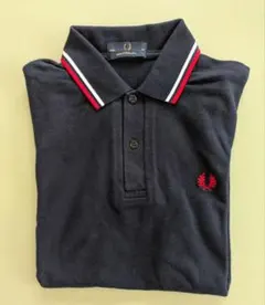 FRED PERRY ポロシャツ M12 紺 サイズ38