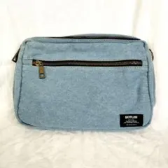 BAYFLOW デニムショルダーバッグ