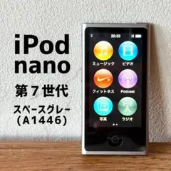 Apple iPod nano 第7世代 本体 スペースグレイのサムネイル