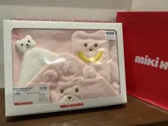 Miki House バスポンチョセット ピンク