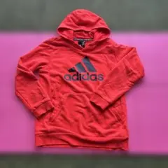 adidas 赤 パーカー J50