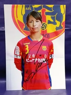 伊藤美紀 直筆サインカ―ド INAC神戸 浦和レッズレディース WEリ―グ