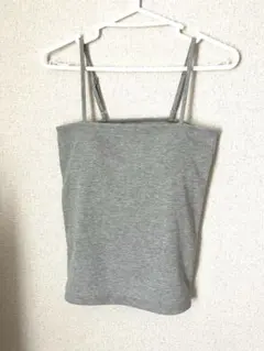 AMERICAN HOLIC カップ付きラメリブキャミソール
