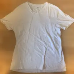 GAP ホワイト Vネック Tシャツ L