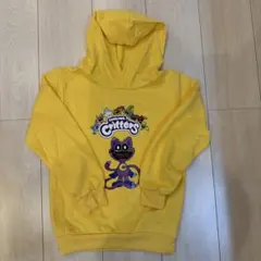 Smiling Critters パーカー イエロー 120cm