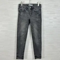 ZARA ダークグレー スキニージーンズ T-102