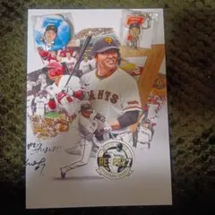 読売ジャイアンツ　長野久義選手 東京ドーム限定記念ボード　バッチ、キーホルダー