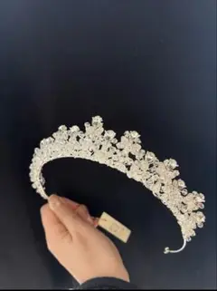 ティアラ ウェディング　韓国ウェディング