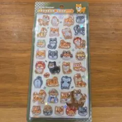 正規品 ボンボンドロップシール 柴犬 和柄 しばけん