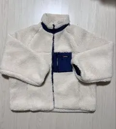 フリースジャケット ボアジャケット ボリューム袖 Lサイズ もこもこ