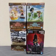 ワンピース ワールドコレクタブルフィギュア サボVS五老星＆イム様