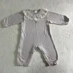 バースデイ　コトリ　カバーオール うさぎ　レース　80サイズ