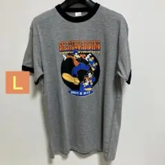 新品未使用　ディズニー　グーフィー＆マックス スケートボードTシャツ　Ｌ