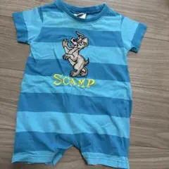 SCAMP ストライプロンパース　ディズニー　わんわん物語のサムネイル