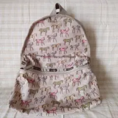 LeSportsac　総柄　ホース　馬　バックパックのサムネイル
