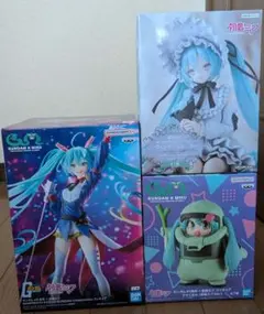 初音ミク　人気プライズ　３点まとめ売り