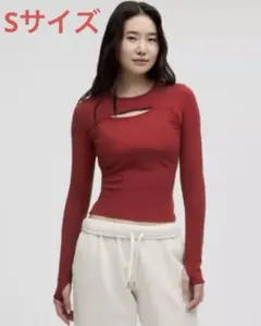 ルルレモン 長袖シャツ sサイズ