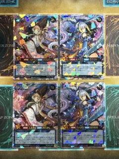 遊戯王ラッシュデュエル　和紅御前リレッタ　和蒼御前リンカー　オーバーラッシュレア