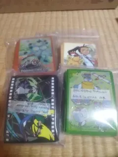 ポケモンカード　スリーブ　四種類セット