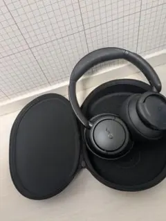 soundcore ワイヤレスヘッドホン ブラック ケース付き