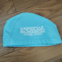 CENTRAL SPORTS 水泳帽 水色L
