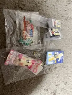 食品ガチャ　ミニチュアチャーム　5点セット